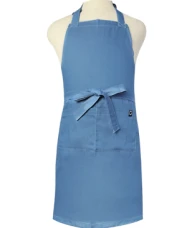 Basic Full Basic Full Apron Baby Blue Denim basic full apron baby blue denim